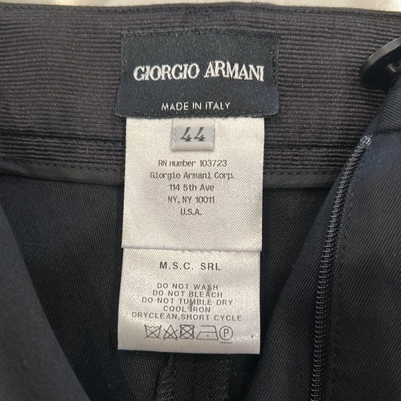 Giorgio Armani black trouser pant - Picture 4 of 5